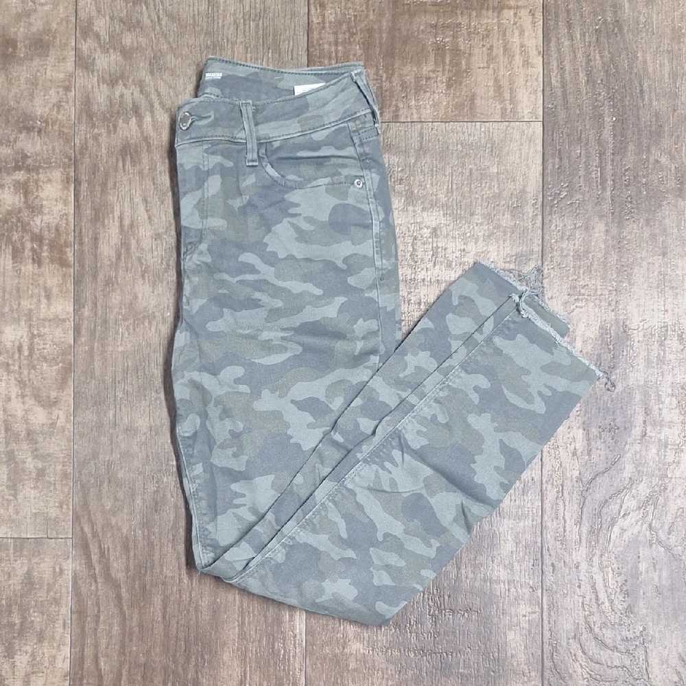 Camo Gray Women's Jeans